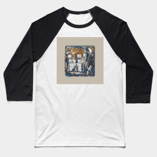 Lamassu Ishtar Art Baseball T-Shirt